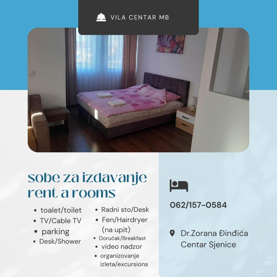 Vila Centar Mb Bed & Breakfast Sjenica Exterior foto